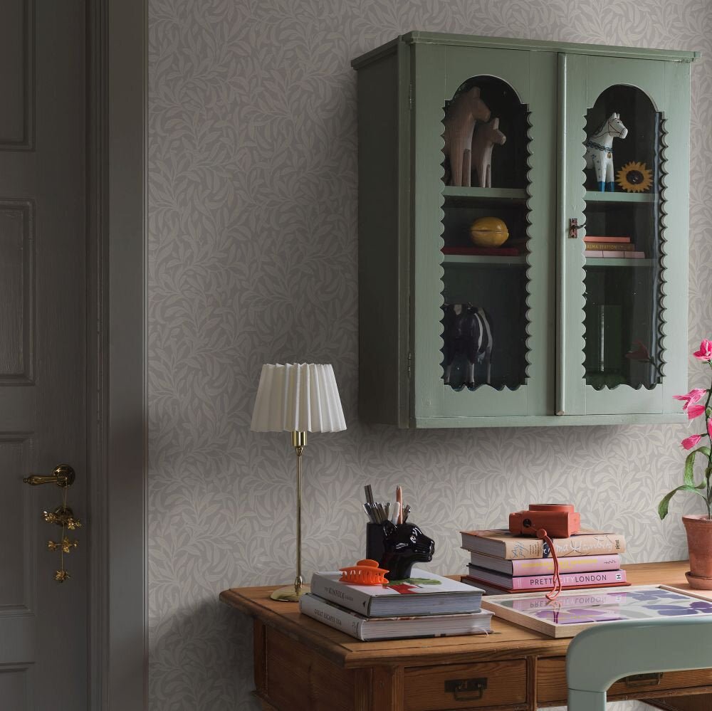 Vintergrona Wallpaper - Grey - Boråstapeter - 4833 - Premier Wallcovering