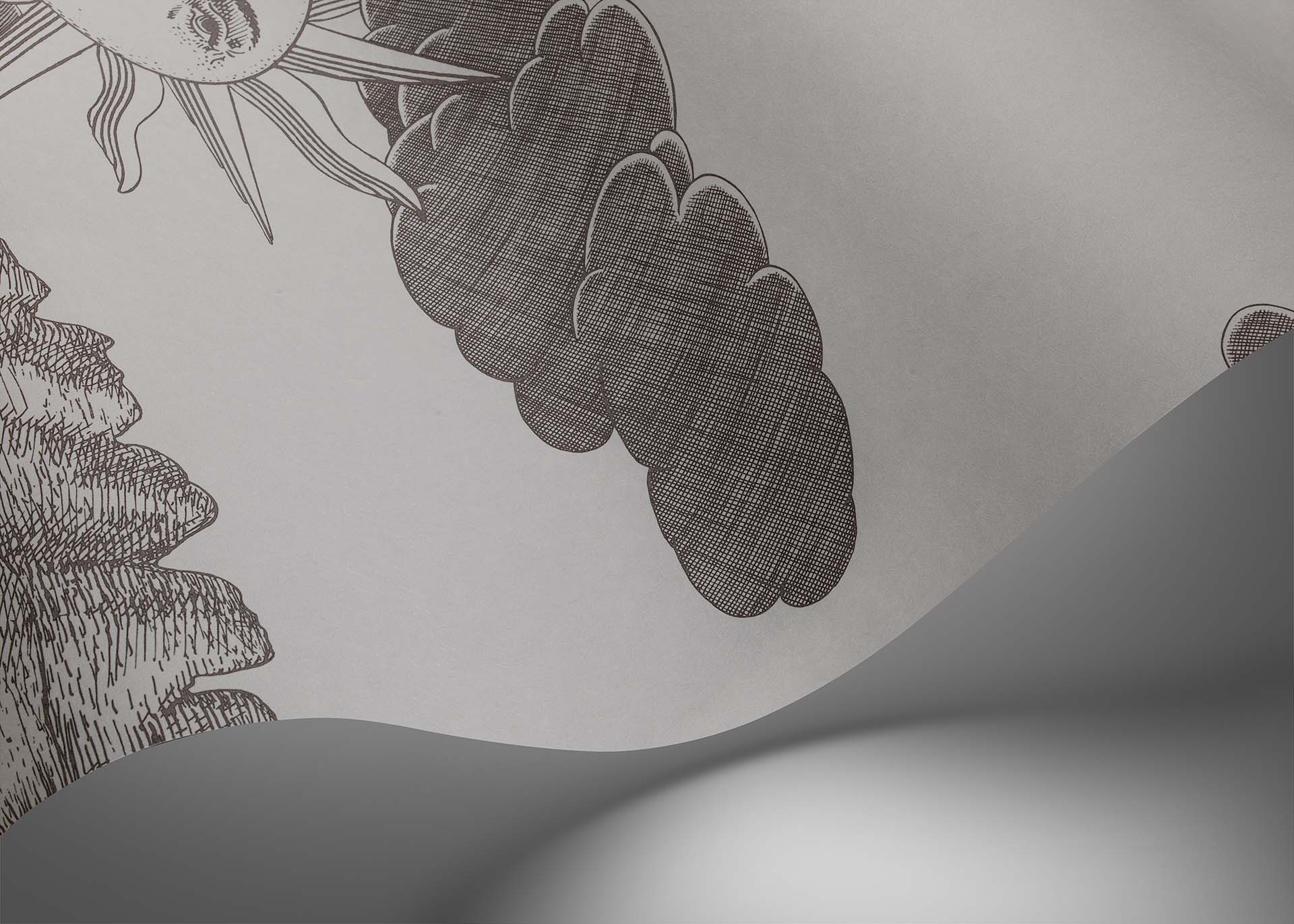 Vista Mediterranea Wallpaper - Soft Neutral - 123/3015 - Cole & Son - Premier Wallcovering