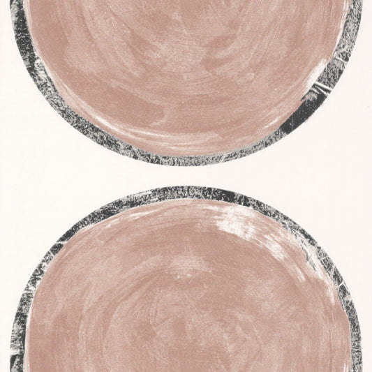 Volta Idylle Wallpaper - Rose/nude - Casadeco - 83814114 - Premier Wallcovering