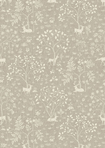 Voysey Park Wallpaper - Flax - Lewis & Wood - Premier Wallcovering