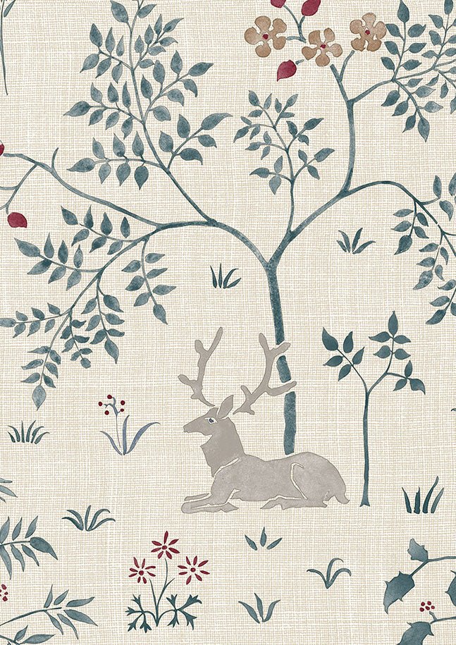 Voysey Park Wallpaper - Cluny - Lewis & Wood - Premier Wallcovering