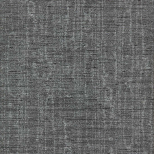 Watered Silk Wallpaper - Bone Black - ZRHW312911 - Zoffany