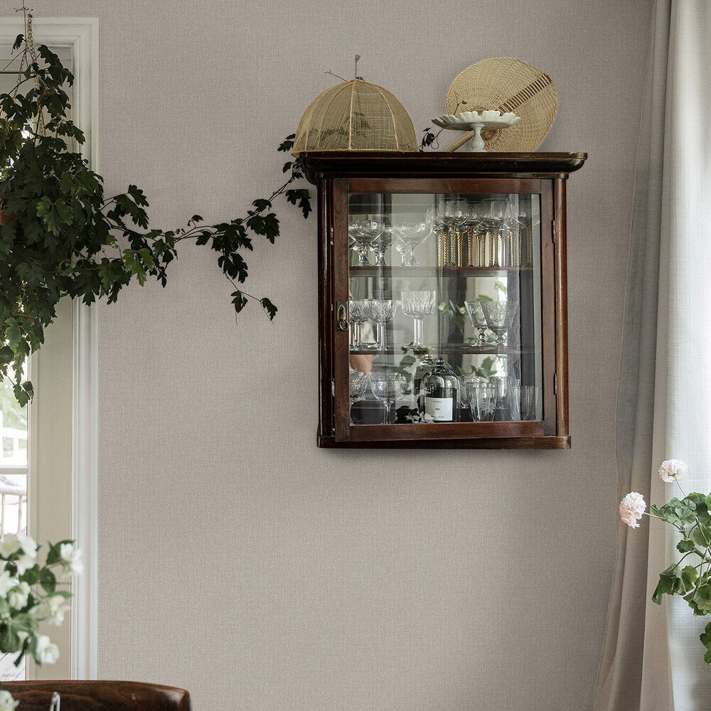 Weaver´s Wallpaper - Light Beige - Boråstapeter - 3566 - Premier Wallcovering