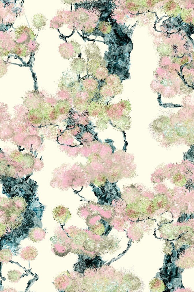 Wee Pinyin Wallpaper - Risotto - Timorous Beasties - DWN/PIN/ENW/02 - Premier Wallcovering