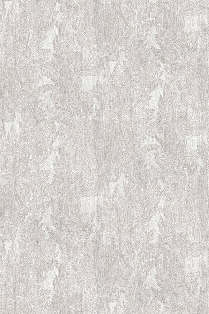 Whitewash Rose Wallpaper - Beige - Timorous Beasties - STCO/WWR/SMM/02 - Premier Wallcovering