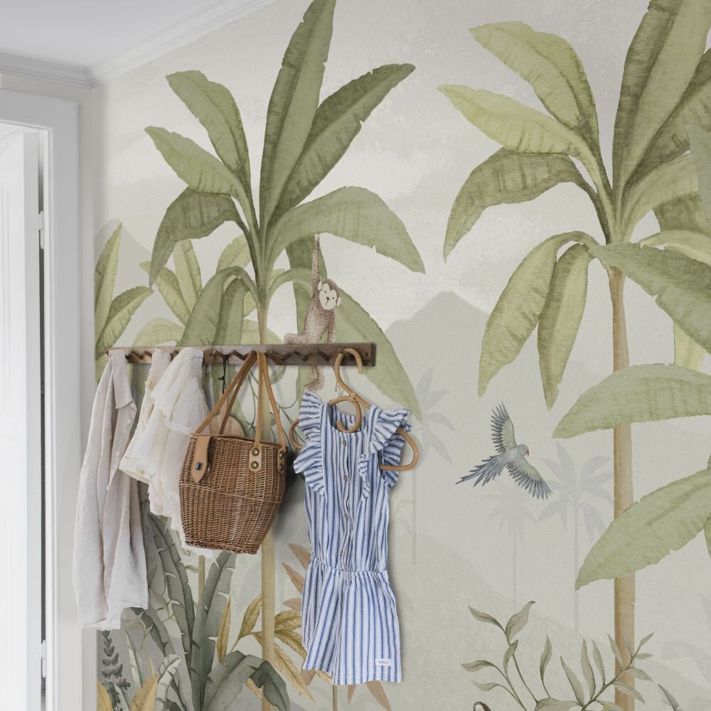 Wild Jungle Mural Wallpaper - Multi - Boråstapeter - 6945 - Premier Wallcovering