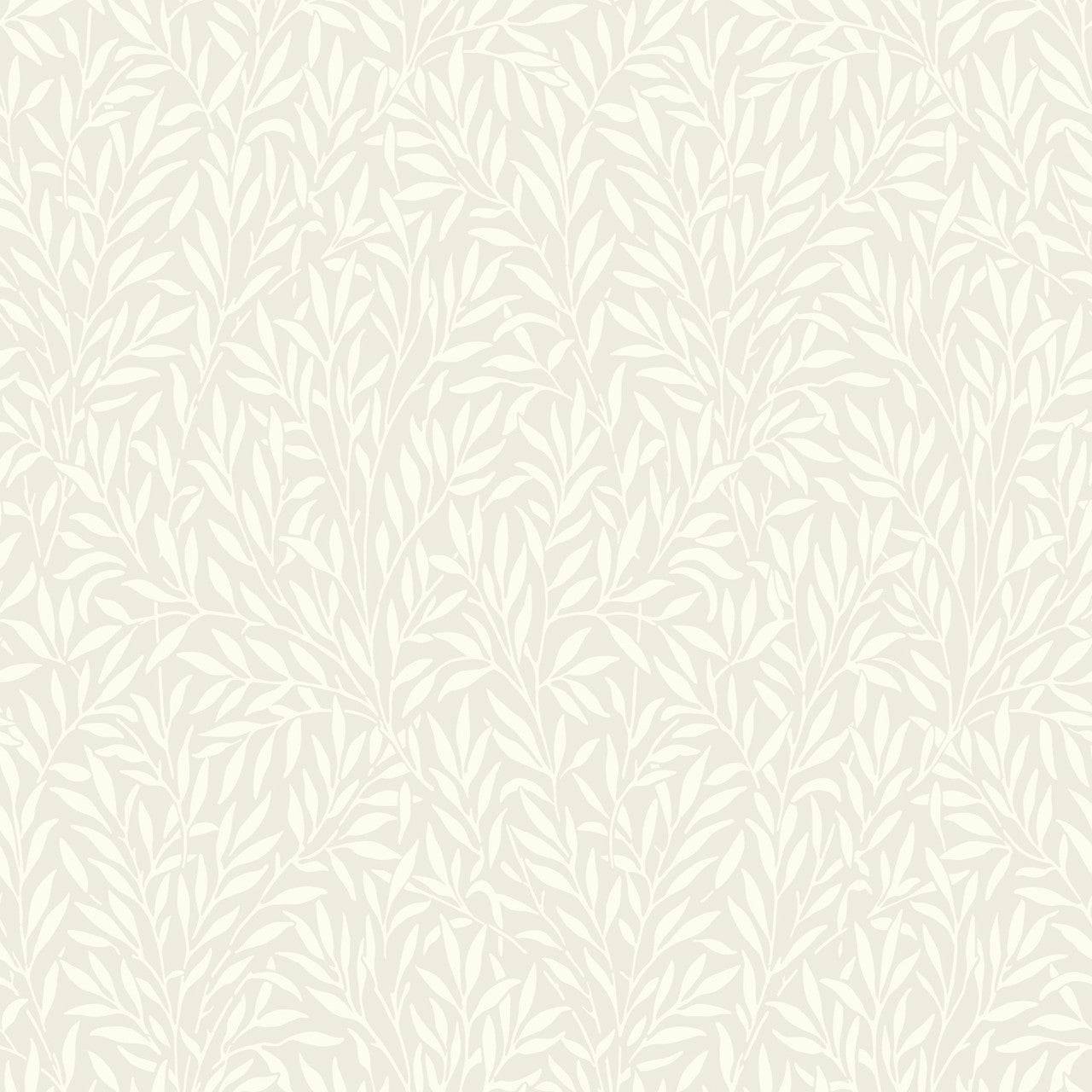 Willow Arts and Crafts Wallpaper - Grege - Casadeco - 86351413 - Premier Wallcovering