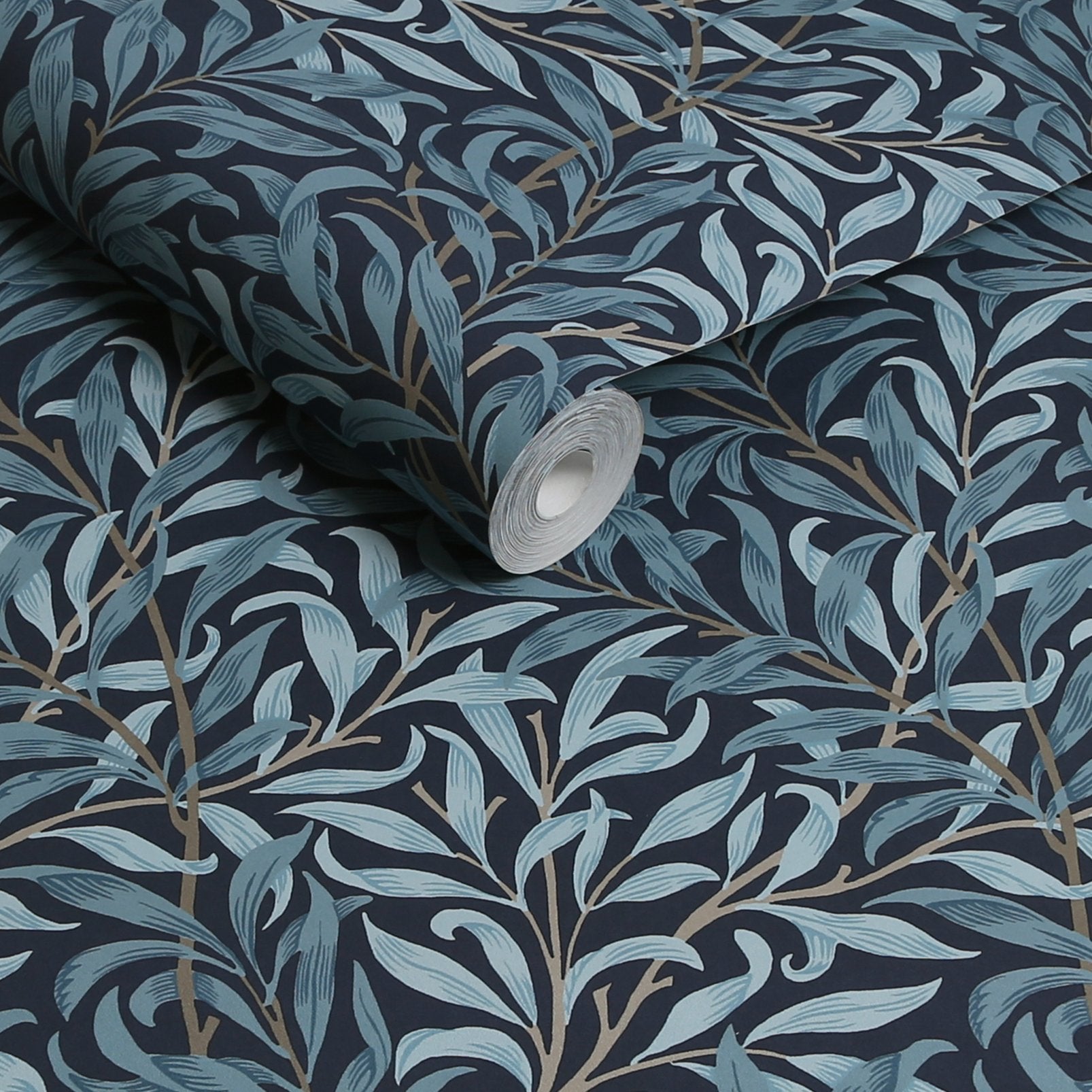Willow Bough Wallpaper - Deep Blue - 124246 - William Morris AH - Premier Wallcovering