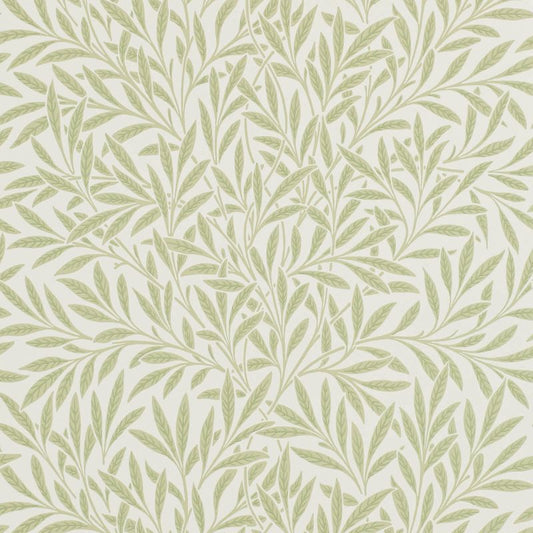 Willow Wallpaper - Olive - Morris & Co - 216835