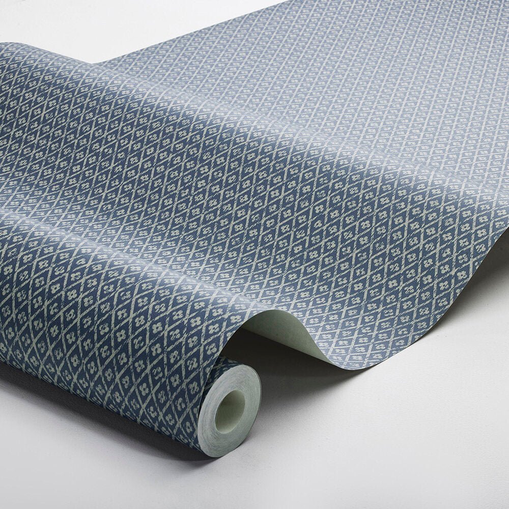 Willowherb Wallpaper - Blue - Boråstapeter - 4724 - Premier Wallcovering