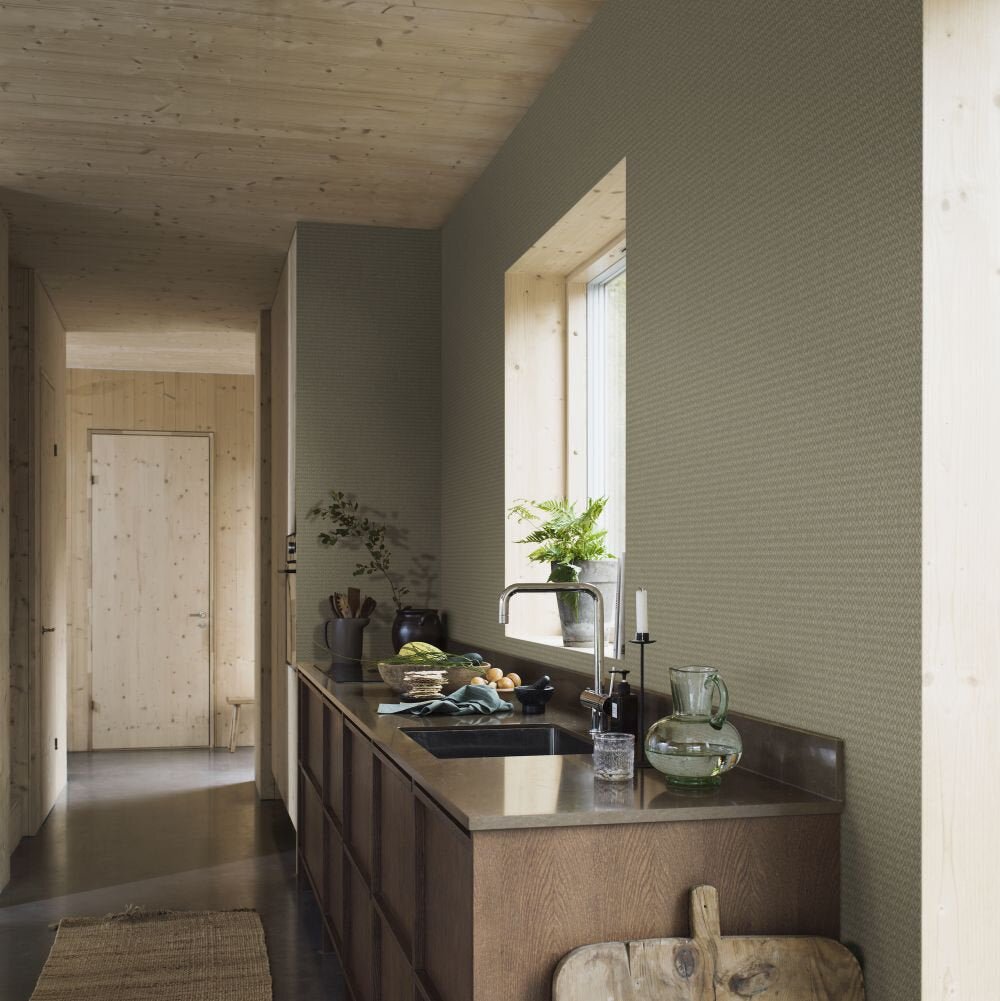 Willowherb Wallpaper - Sage - Boråstapeter - 4723 - Premier Wallcovering