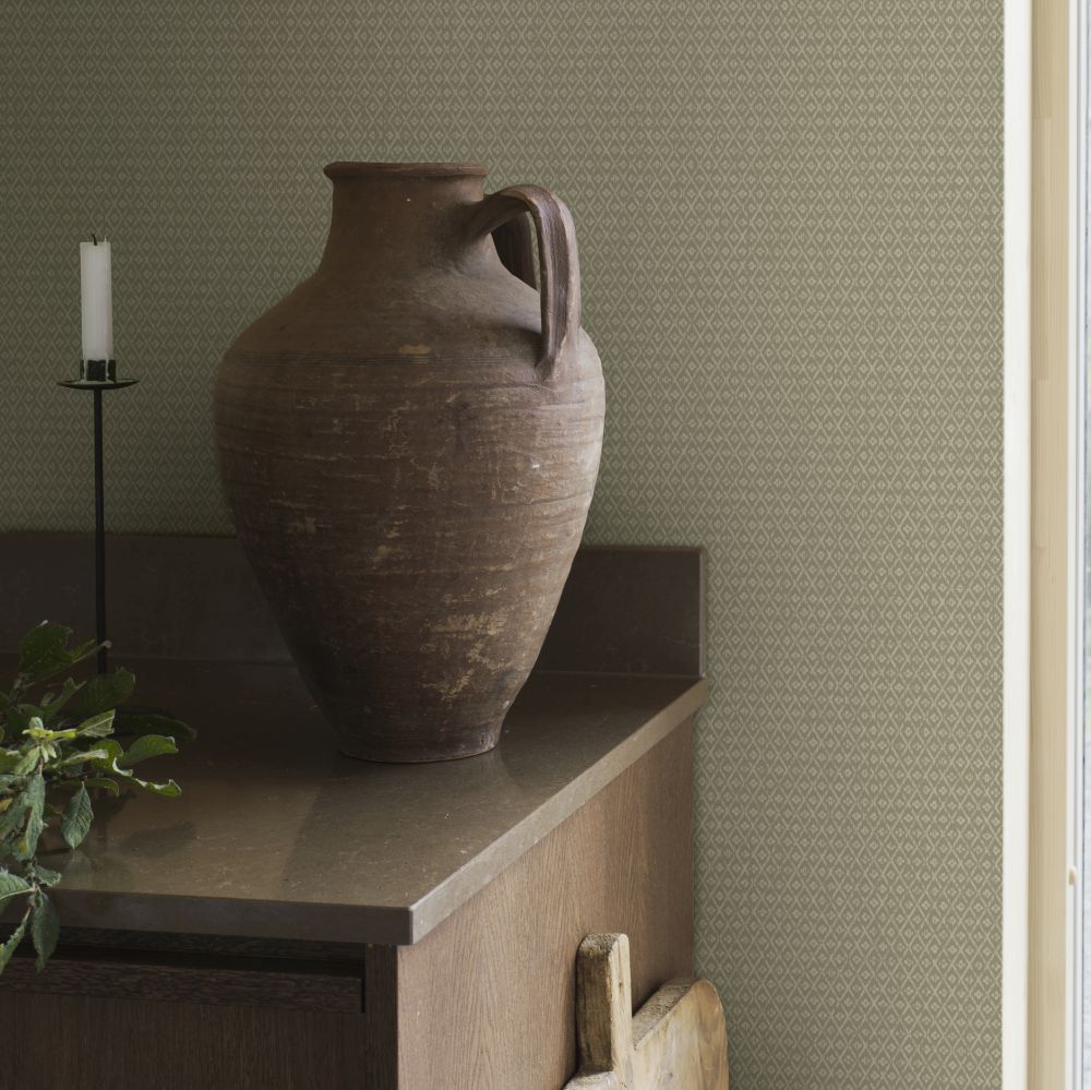 Willowherb Wallpaper - Sage - Boråstapeter - 4723 - Premier Wallcovering
