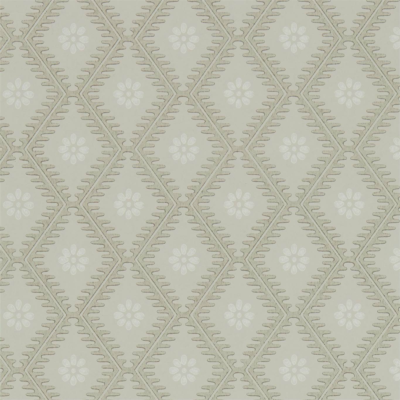 Witney Daisy Wallpaper - Birch - Sanderson - DLMW216874