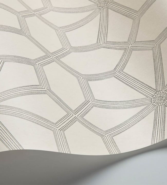 Wolsey Stars Wallpaper - Soot on Snow - 118/16036 - Cole & Son - Premier Wallcovering