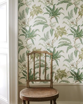 Woodfern Wallpaper - Green - Colefax & Fowler - W7015 - 01