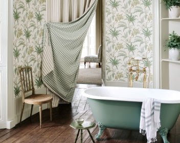 Woodfern Wallpaper - Green - Colefax & Fowler - W7015 - 01