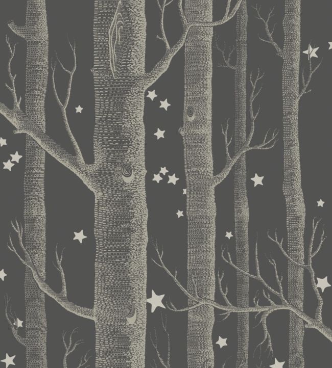 Woods & Stars Wallpaper - Charcoal - 103/11053 - Cole & Son - Premier Wallcovering