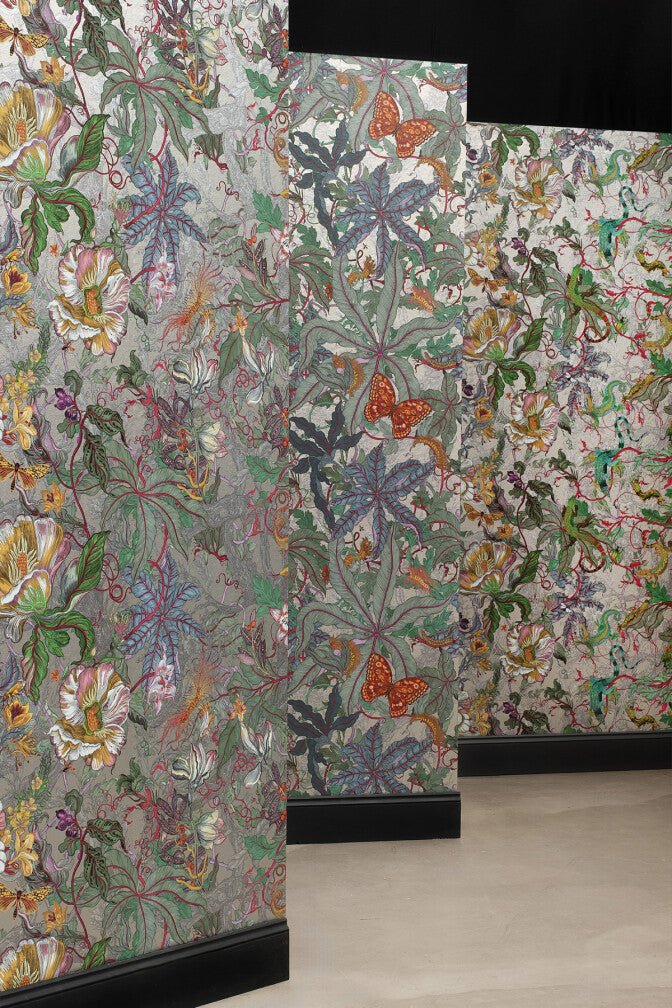 XL Jungle Modular Wallpaper Panels - Baccalis - Timorous Beasties - JNGL/XLJNGLP/SMCA/02/A - Premier Wallcovering