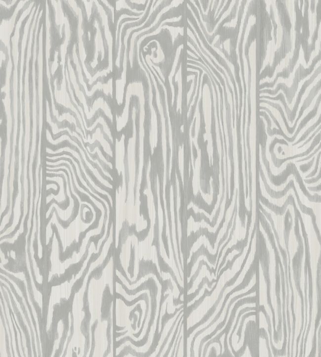 Zebrawood Wallpaper - Grey on White - 107/1004 - Cole & Son - Premier Wallcovering