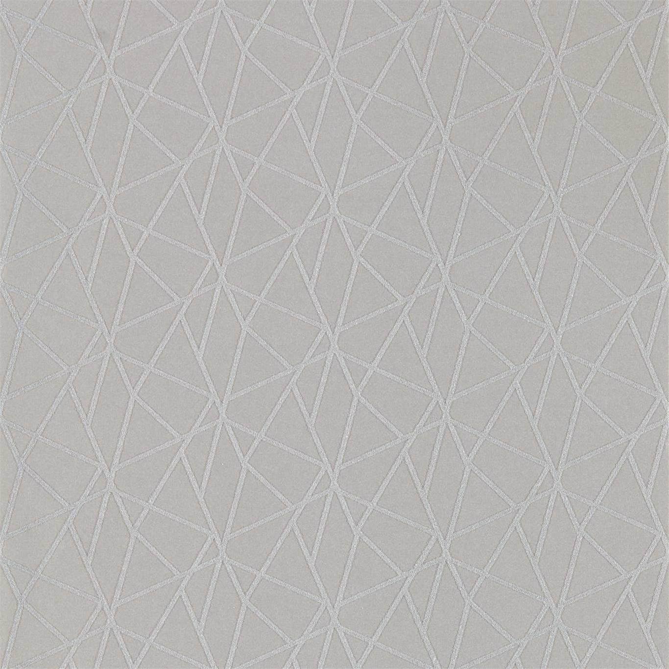 Zola Shimmer Wallpaper - Steel - HMWF111976 - Harlequin - Premier Wallcovering