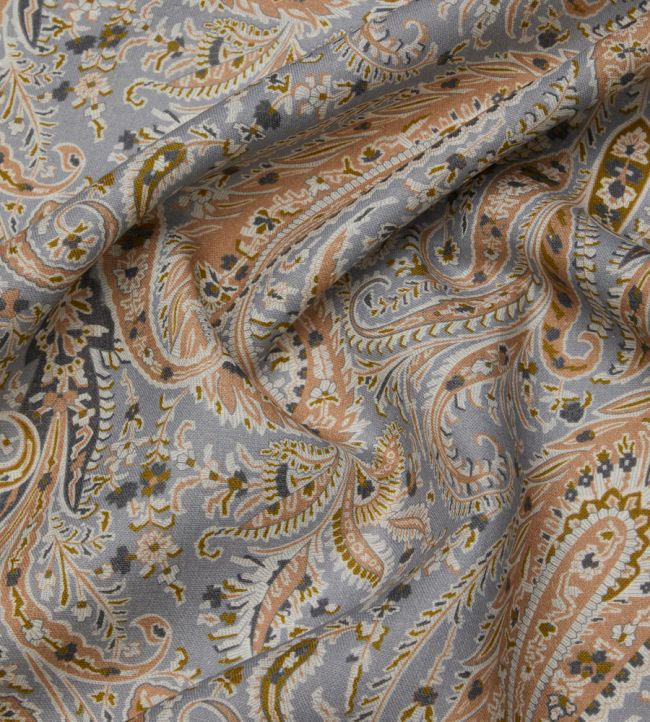 Felix Raison in Cotton Room Velvet Fabric - Bule