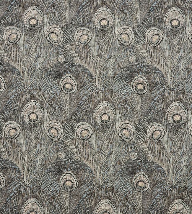 Hera Feather in Ladbroke Linen Fabric - Gray