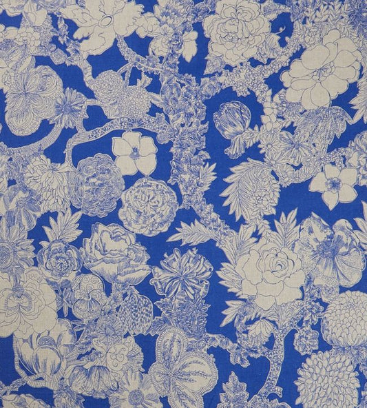 Zennor Arbour in Ladbroke Linen Fabric - Blue 