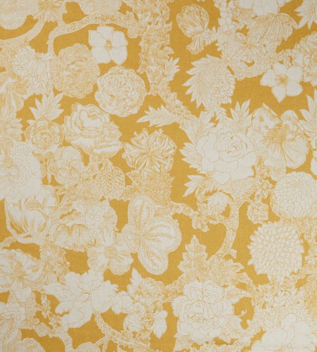 Zennor Arbour in Ladbroke Linen Fabric - Yellow 