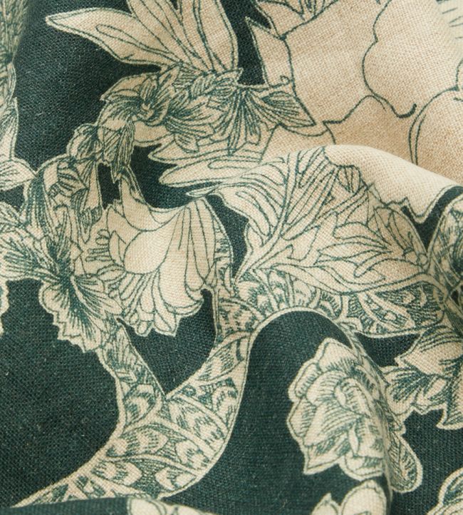 Zennor Arbour in Ladbroke Linen Room Fabric - Green