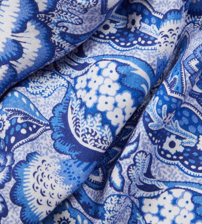 Patricia in Ladbroke Linen Room Fabric - Blue