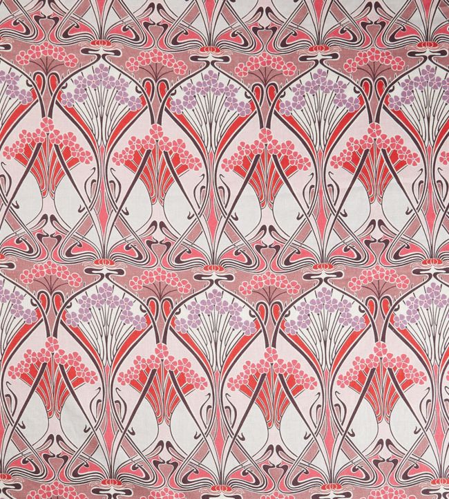 Ianthe Bloom Multi in Ladbroke Linen Fabric - Pink