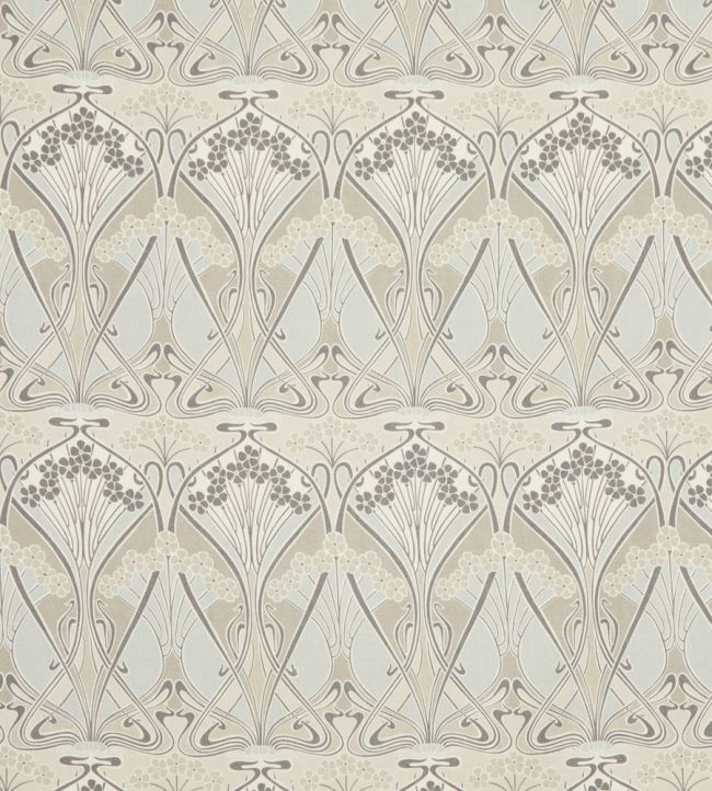 Ianthe Bloom Multi in Ladbroke Linen Fabric - Gray
