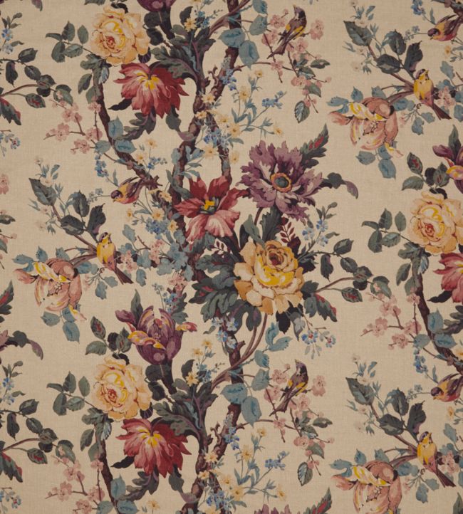 Lady Kristina Rose in Ladbroke Linen Fabric - Multicolor