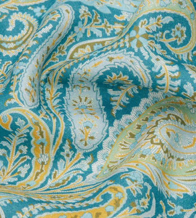 Felix Raison in Chiltern Linen Room Fabric - Blue