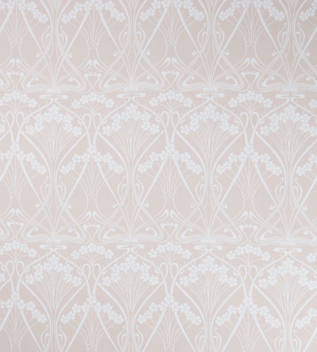 Ianthe Bloom Mono in Chiltern Linen Fabric - Pink