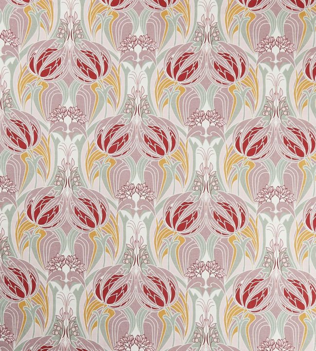 Katherine Nouveau in Emberton Linen Fabric - Pink