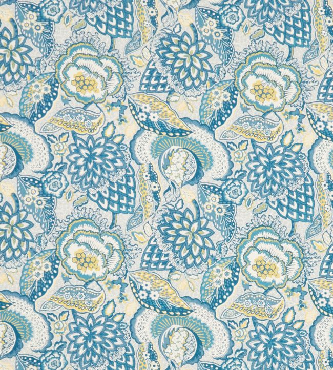 Patricia in Emberton Linen Fabric - Blue