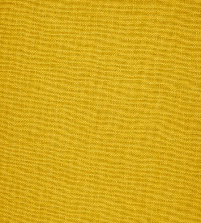 Emberton Linen Plain Fabric - Yellow