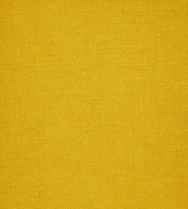 Emberton Linen Plain Fabric - Yellow