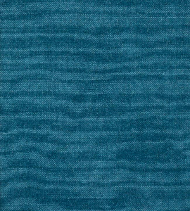 Emberton Linen Plain Fabric - Blue