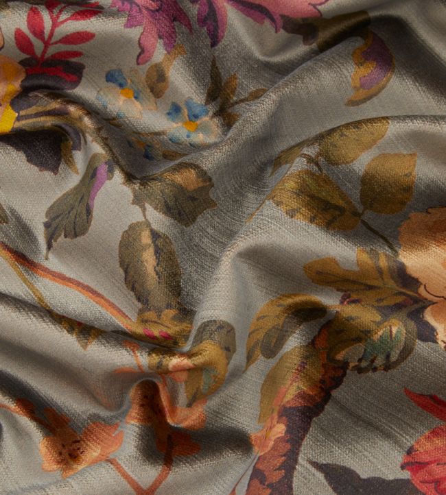 Lady Kristina Rose in Vintage Room Velvet Fabric - Teal