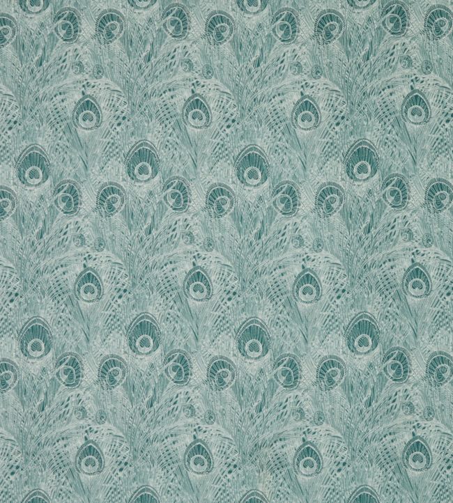 Hebe in Marlow Linen Fabric - Blue