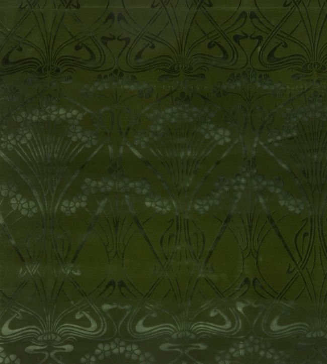 Ianthe Velvet Fabric - Green 