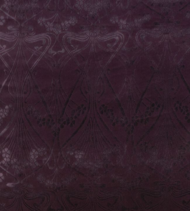 Ianthe Velvet Fabric - Purple 