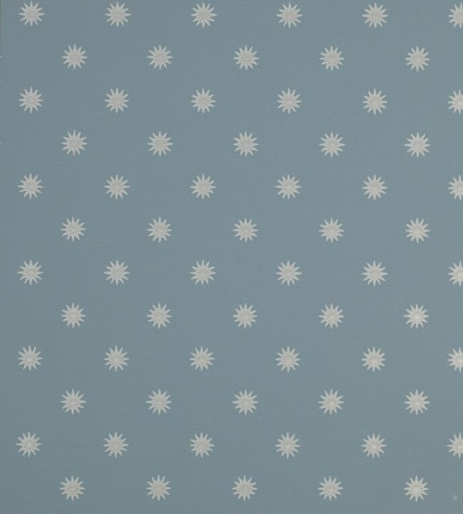 Larissa Wallpaper - Blue