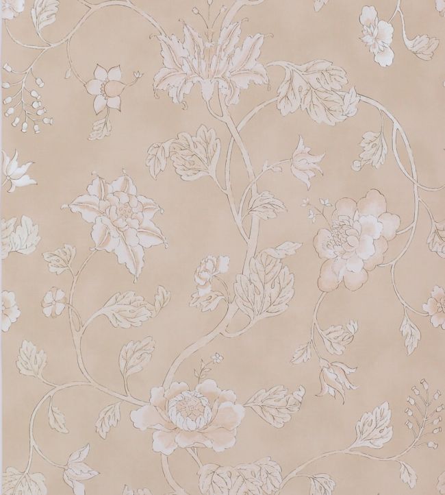 Lotus Trail Wallpaper - Cream