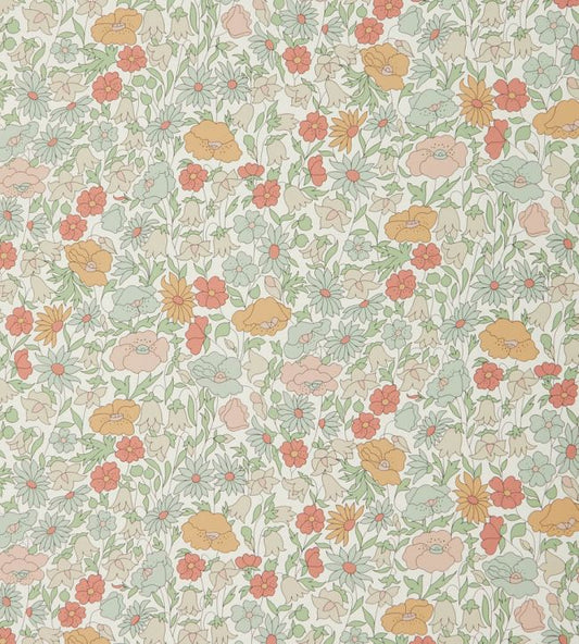Poppy Meadowfield Wallpaper - Green 