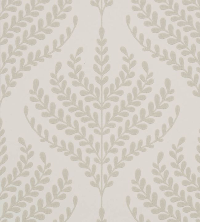 Paisley Fern Room Wallpaper - Purple