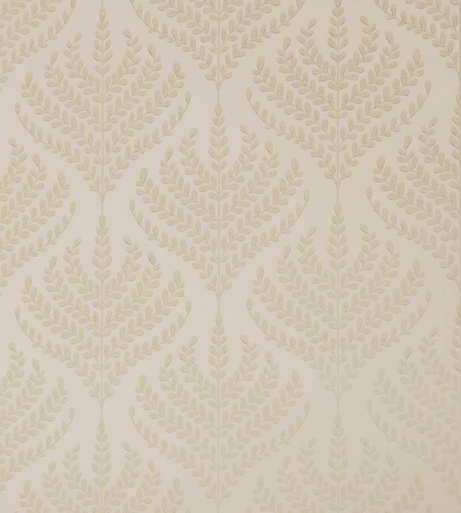 Paisley Fern Wallpaper - Pink 