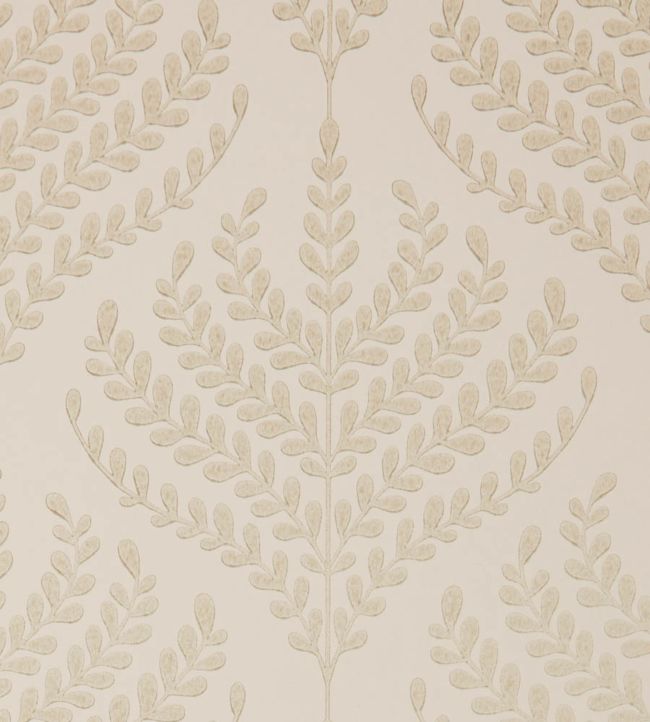 Paisley Fern Room Wallpaper - Pink